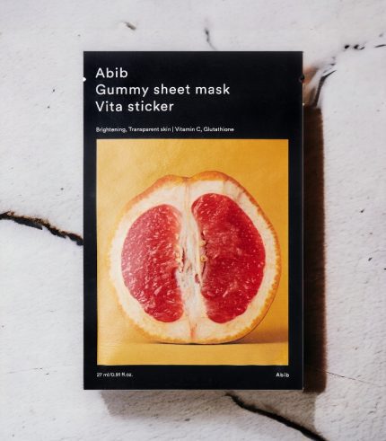 Abib - Gummy Sheet Mask Vita Sticker - Rozjasňující maska - 27 ml