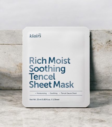 Dear Klairs Rich Moist Soothing Tencel Sheet Mask