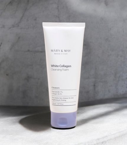 Mary&May White Collagen cleansing foam
