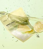 Anua - Green Lemon Vita C Blemish Serum Mask - Rozjasňující pleťová maska - 1ks/25ml