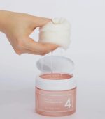 Numbuzin - No.4 - Pore Zero Peeled Egg Toner Pad - Čisticí a tonizační pleťové tampony - 70 ks / 190 ml