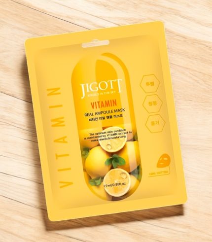 Jigott Black Snail Real Ampoule Mask 27 ml