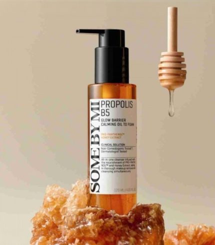 Some By Mi - Propolis B5 Glow Barrier Calming Oil To Foam
