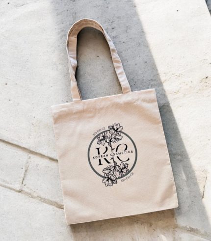 Bavlněná taška s dlouhými uchy