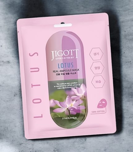 JIGOTT LOTUS Real Ampoule Mask 27 ml
