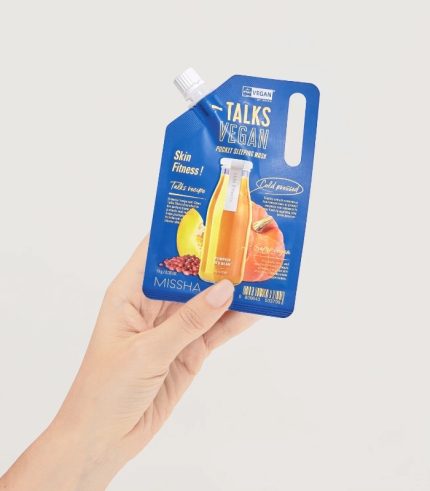 Missha - Talks Vegan Squeeze Pocket Sleeping Mask Skin Fitness