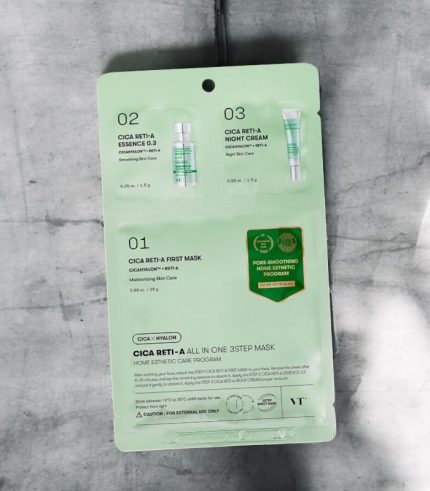 VT Cosmetics - CICA Reti-A All In One 3Step Mask