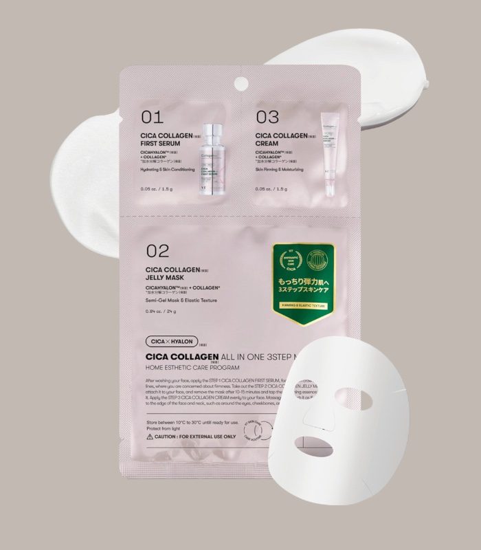 VT Cosmetics - CICA Collagen All In One 3 Step Mask