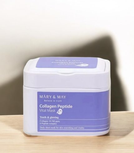 MARY&MAy COLLAGEN PEPTIDE VITAL MASK 30PCS