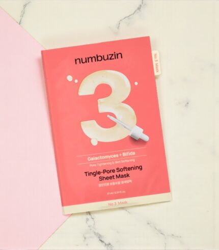 Numbuzin – No.3 – Tingle-Pore Softening Sheet Mask