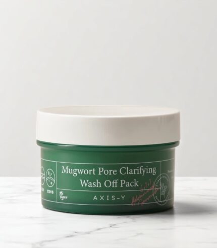 axis-y mugwort pore clarifying wash off pack