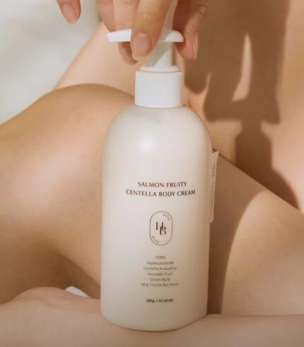 heveblue Salmon Fruity Centella Body Cream