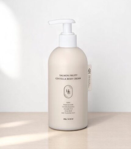 heveblue Salmon Fruity Centella Body Cream