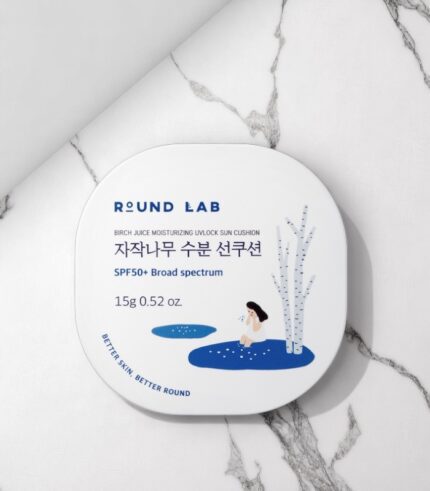 round lab - birch juice sun cushion spf 50