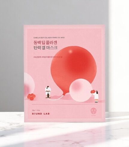 round lab camellia deep collagen firming gel mask