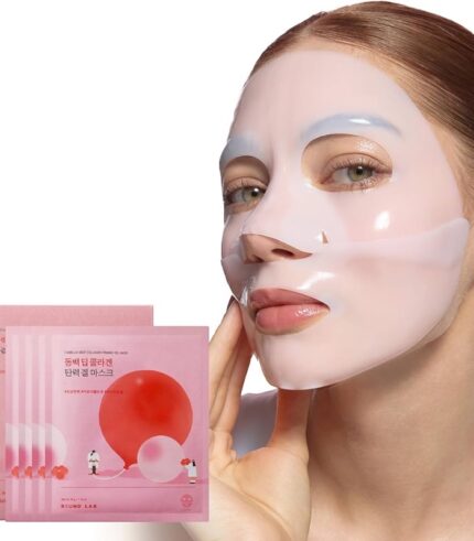 round lab camellia deep collagen firming gel mask