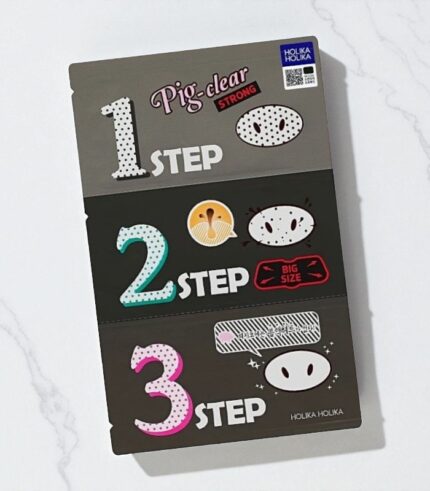 HOLIKA HOLIKA PIG CLEAR BLACK HEAD 3-STEP KIT STRONG