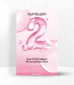 Numbuzin No.2 Rose PDRN Collagen Plumping Sheet Mask