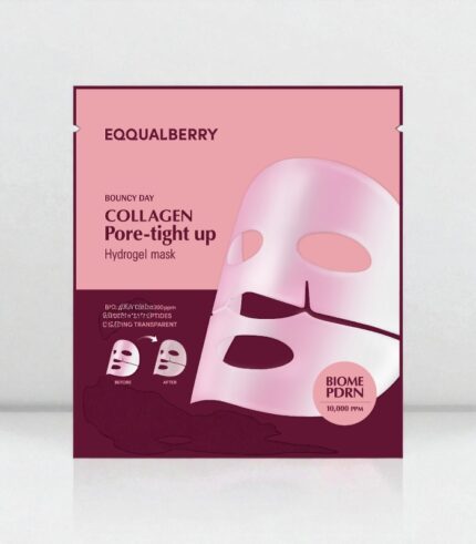 EQQUALBERRY - Collagen Pore Tight Up Hydrogel Mask