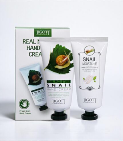 jigott real moisture hand & foot cream set