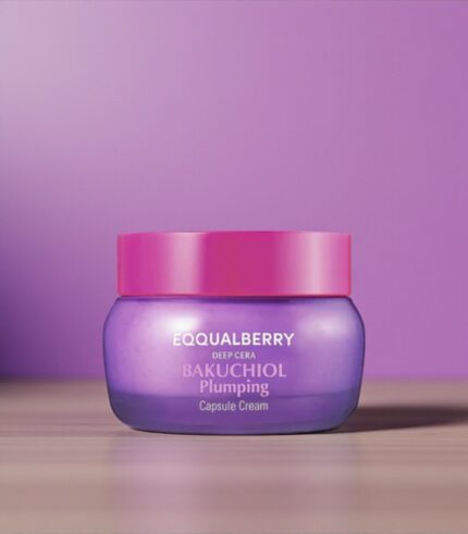 EQQUALBERRY BAKUCHIOL PLUMPING CAPSULE CREAM 50ML