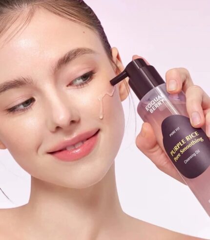 EQQUALBERRY PURPLE RICE PORE SMOOTHING CLEANSING OIL 200ML