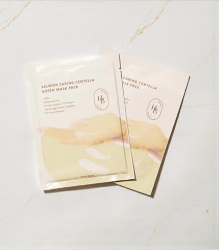 Heveblue - Salmon Caring Centella Green Mask Pack