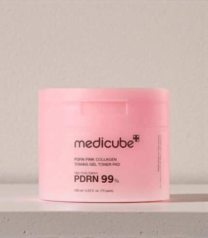medicube PDRN PINK COLLAGEN TONING GEL TONER PAD 70ea