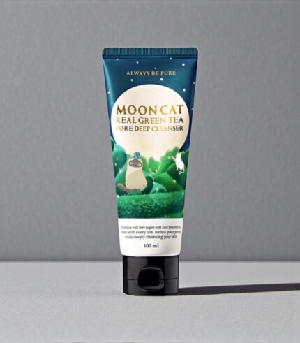 ALWAYS BE PURE Mooncat Real Green Tea Pore Deep Cleanser