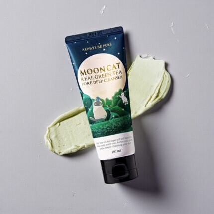 ALWAYS BE PURE Mooncat Real Green Tea Pore Deep Cleanser