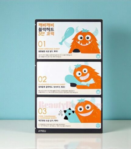 Apieu GOBLIN BLACKHEAD 3-STEP NOSE PACK