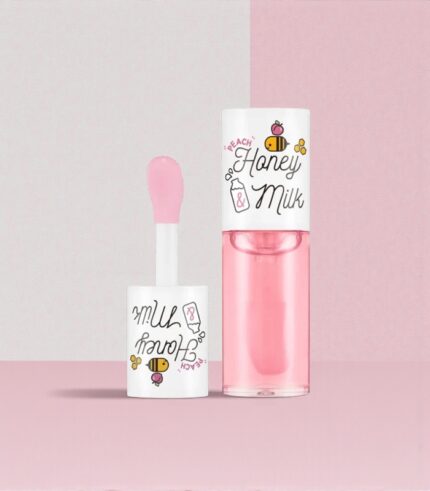 A'PIEU – Honey & Milk Lip Oil (Peach)