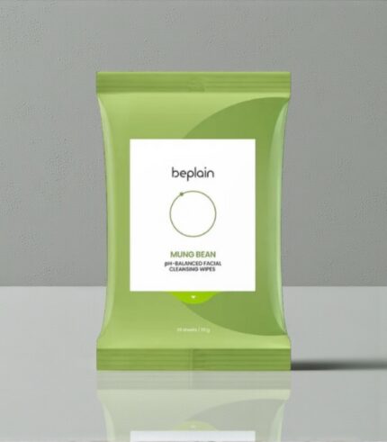 beplain MUNG BEAN pH-BALANCED FACIAL CLEANSING WIPES (20EA)120G