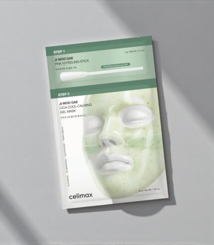 celimax JI WOO GAE CICA PHA PEEL 2-STEP GEL MASK_4g+30g