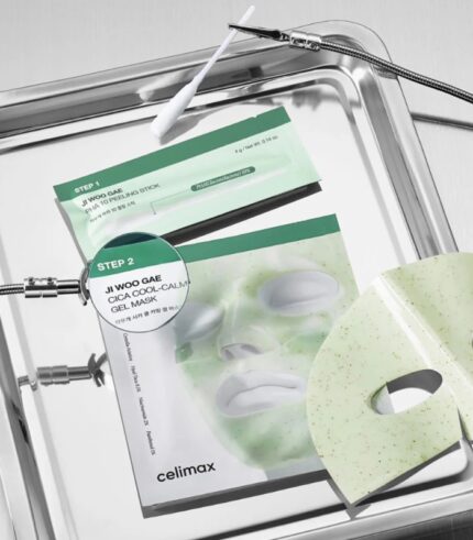 celimax JI WOO GAE CICA PHA PEEL 2-STEP GEL MASK_4g+30g