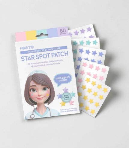OOTD Star Spot Patch – náplasti na pupínky, 80 ks