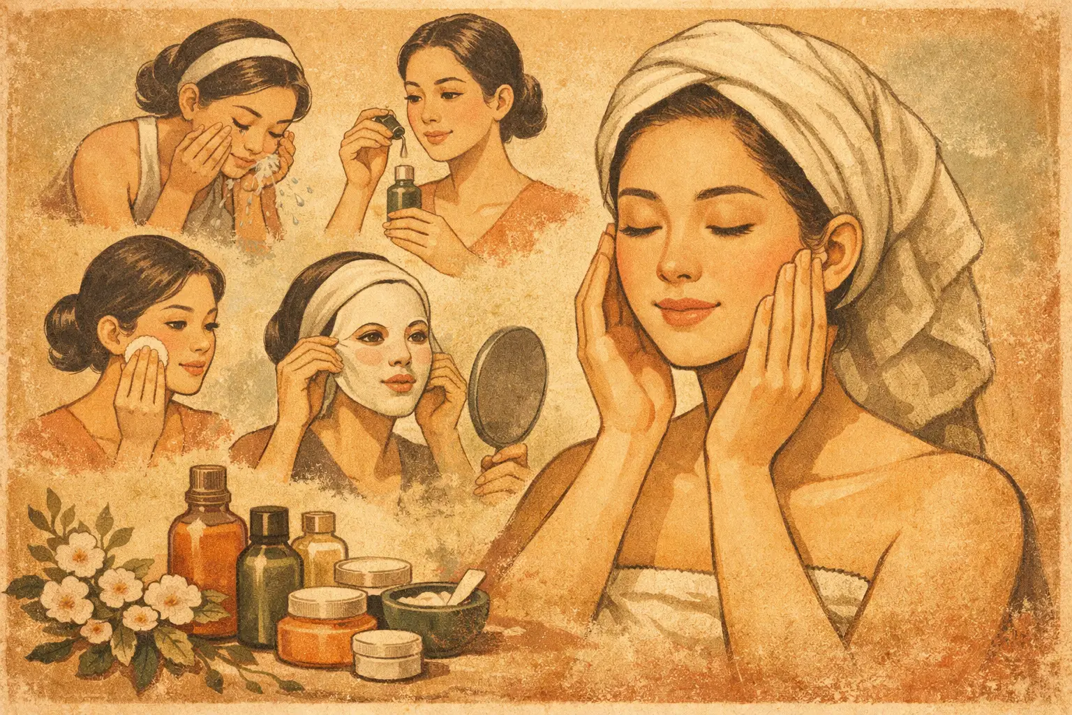 Korejská skincare rutina krok za krokem