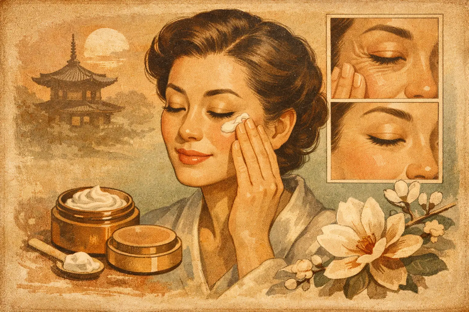 Nejlepší korejský krém proti vráskám